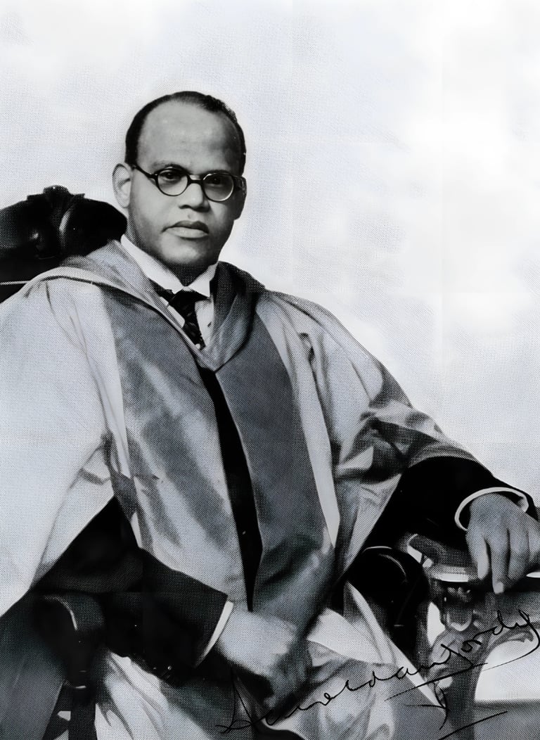 Photo of medical doctor, Activist, Civil Rights Leader and GP Dr Harold Moody.