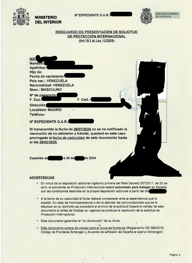 Protección subsidiaria