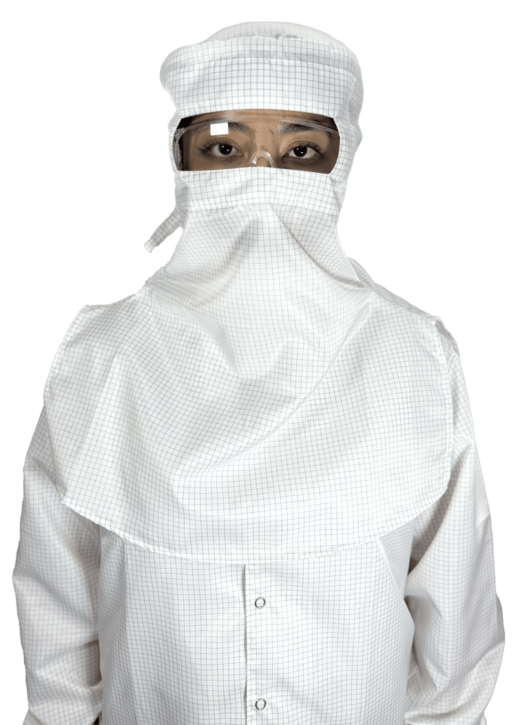 uniformes cuartos limpios antiestaticos