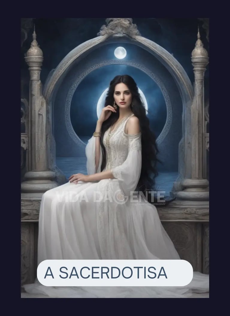 A Sacerdotisa no Tarot e a conexão com o sagrado