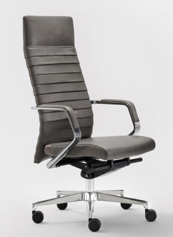 fauteuil de direction cuir noir 