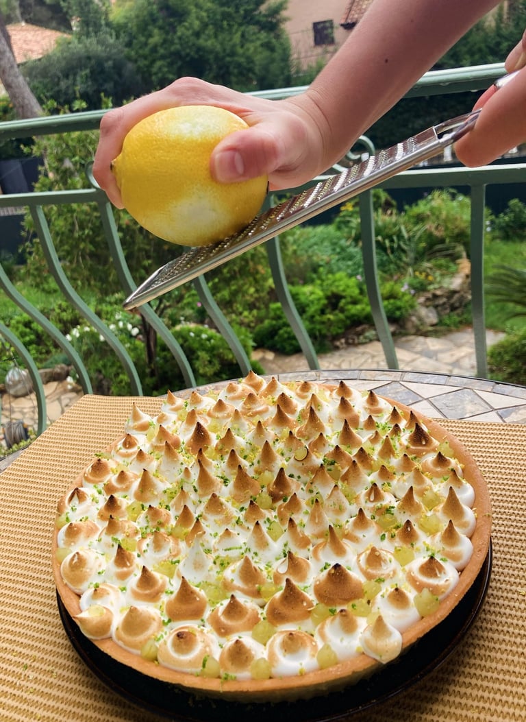 Tarte au citron meringuée
