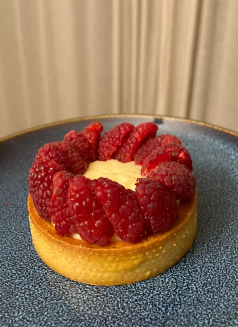 Tartelette framboise