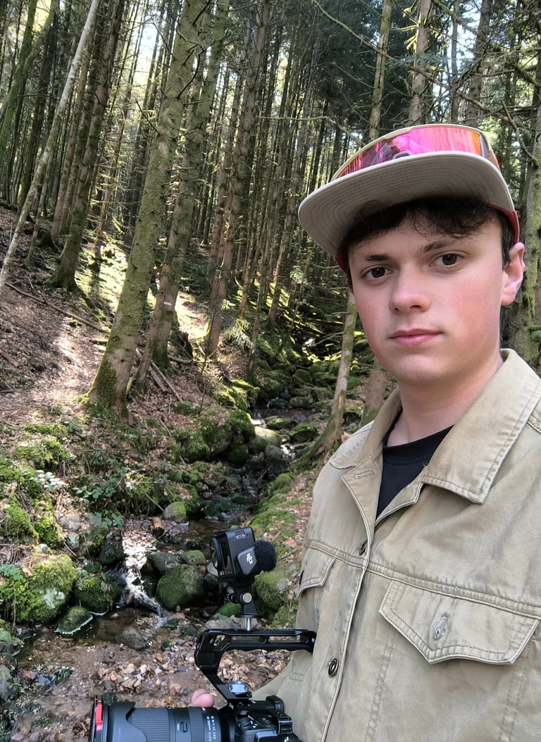 Titouan Thiriet, vidéaste et pilote drone professionnel dans les Vosges