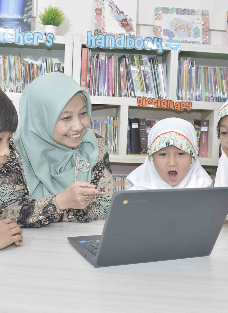 guru dan murid primary school