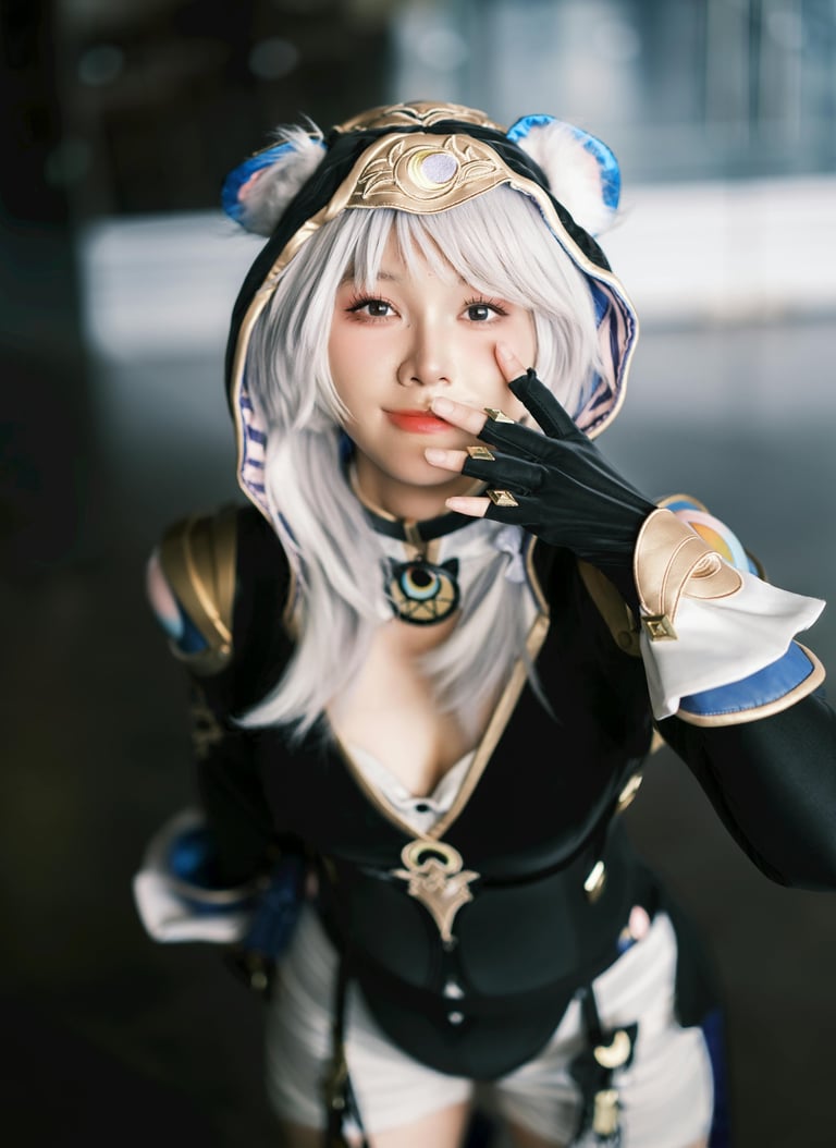 Chica en cosplay de Japon, tomada de la pagina pexels del autor TBD Tuyên
