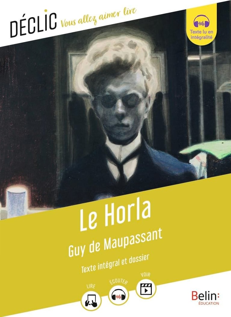 Première de couverture du roman Le Horla de Guy de Maupassant