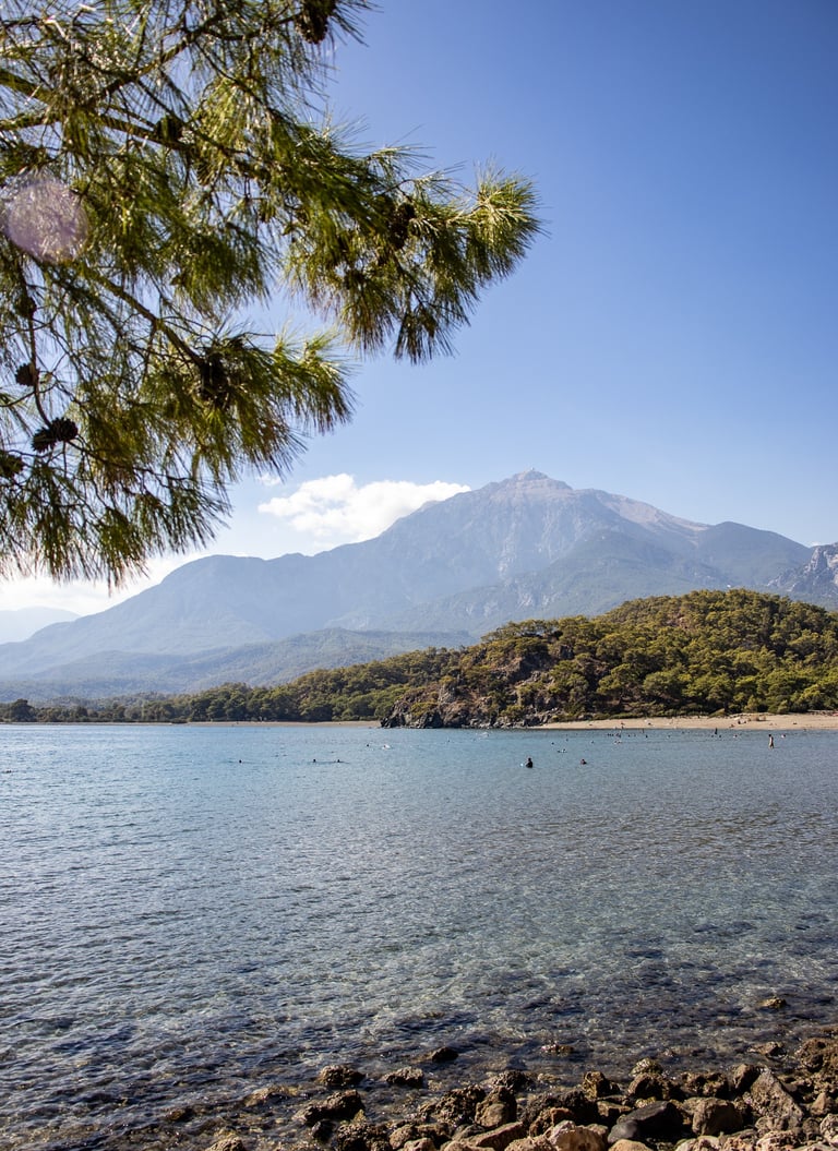 Phaselis beach