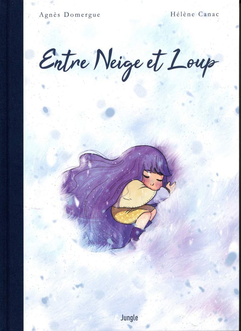 Première de couverture de la BD Entre Neige et Loup