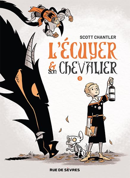 Première de couverture du tome 1 de la BD L'écuyer et son chevalier