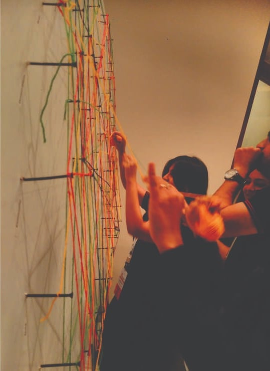 engaging art installation 