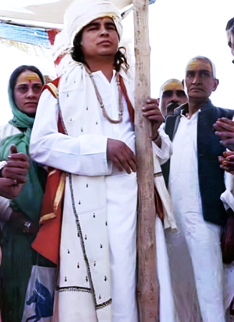 Shri Babaji e devoti