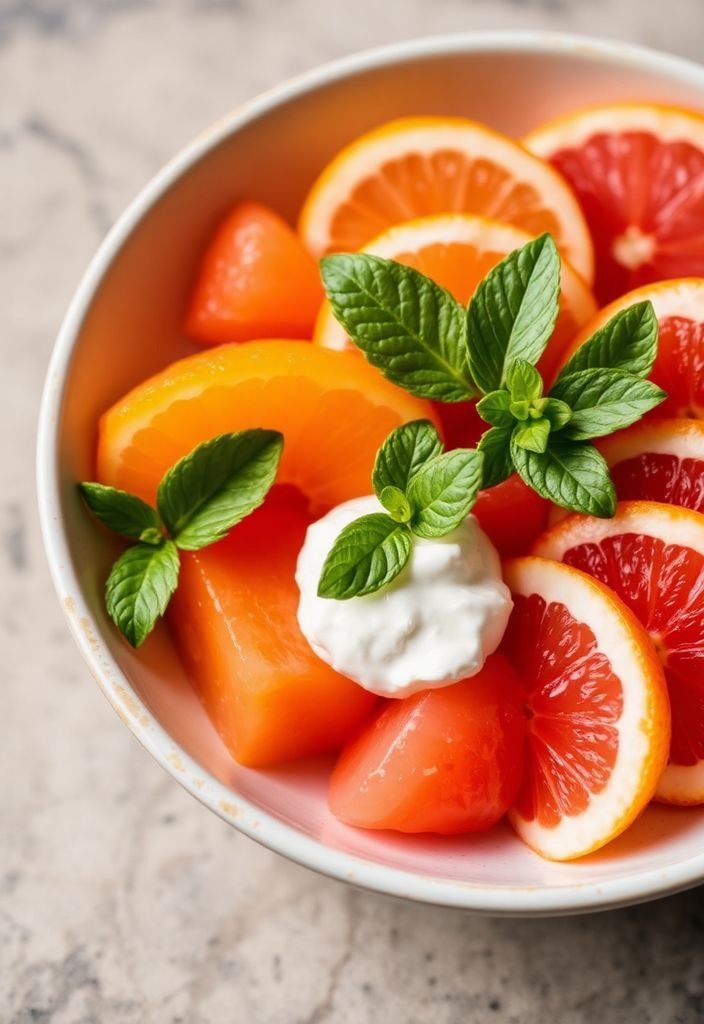 Citrus Kissed Keto Fruit Salad