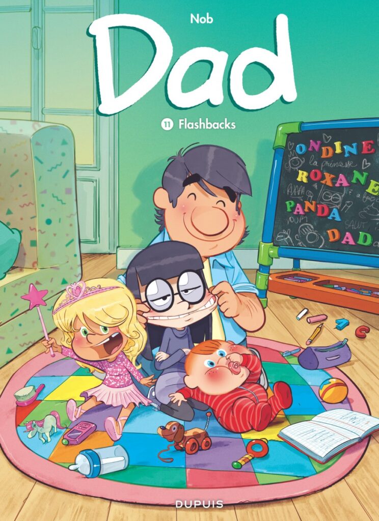 Première de couverture du tome 11 de la BD Dad