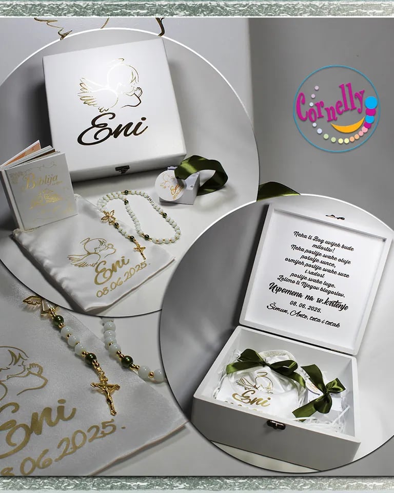 Cornelly Personalizirani poklon set za krštenje