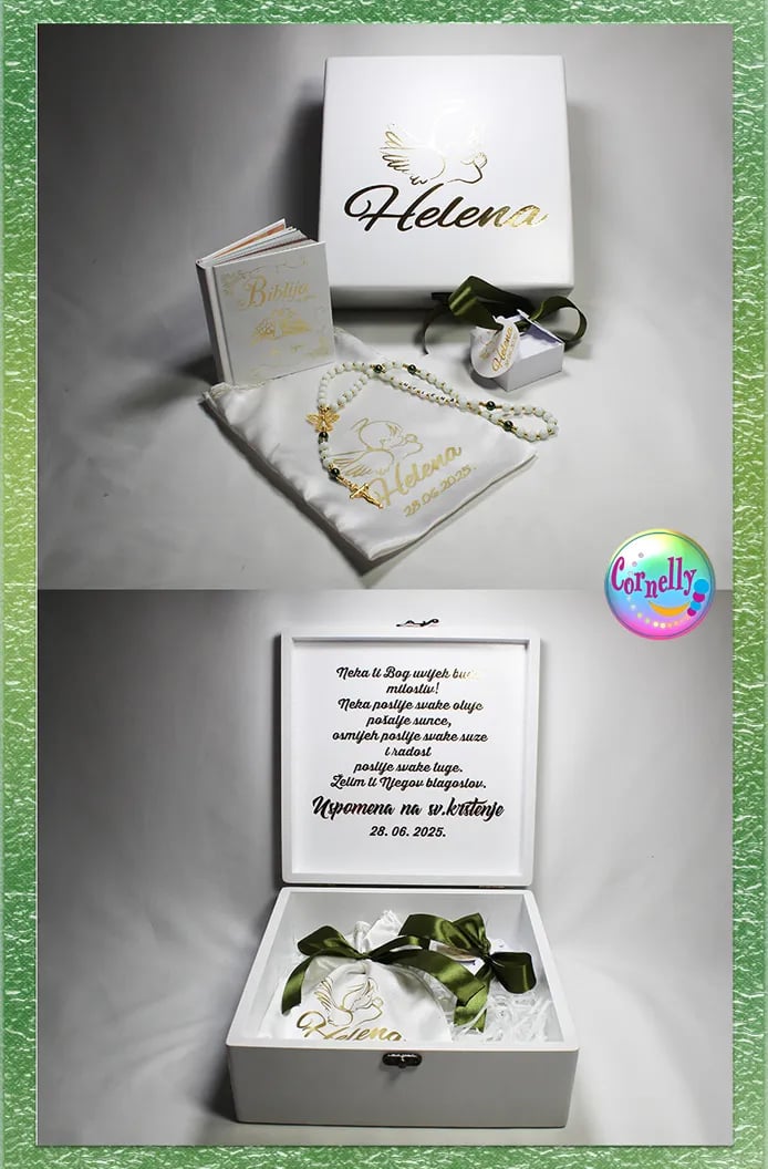 Cornelly Set uspomena za krštenje