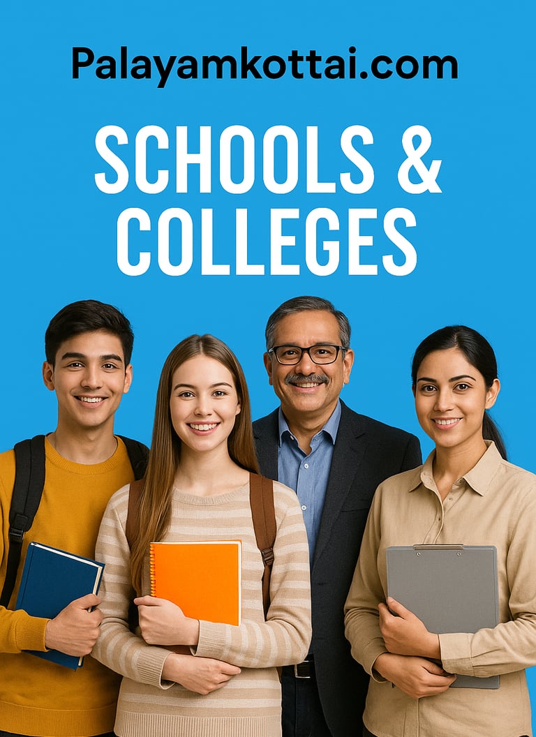 Palayamkottai.com schools