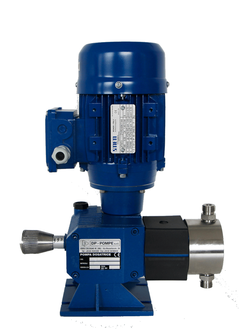 micromix DP - Tekno Diaphragm and diving piston dosing pump - Series DTK-P