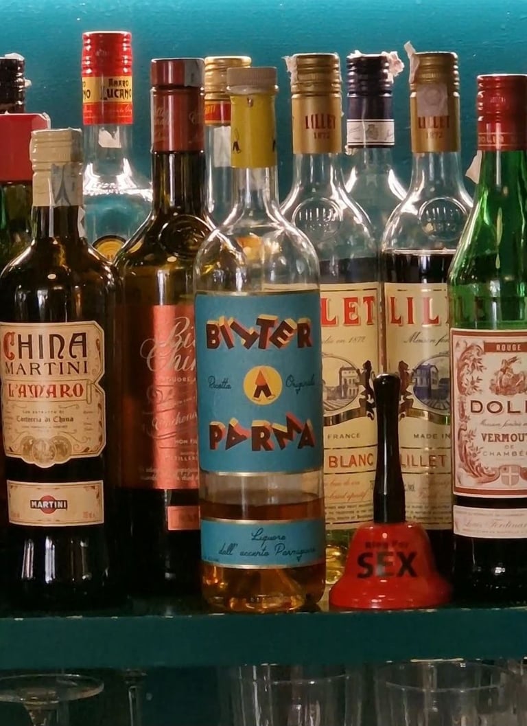 Bitter Parma liquore al Parmigiano di Giovanni Campari Terra Wild Spirits