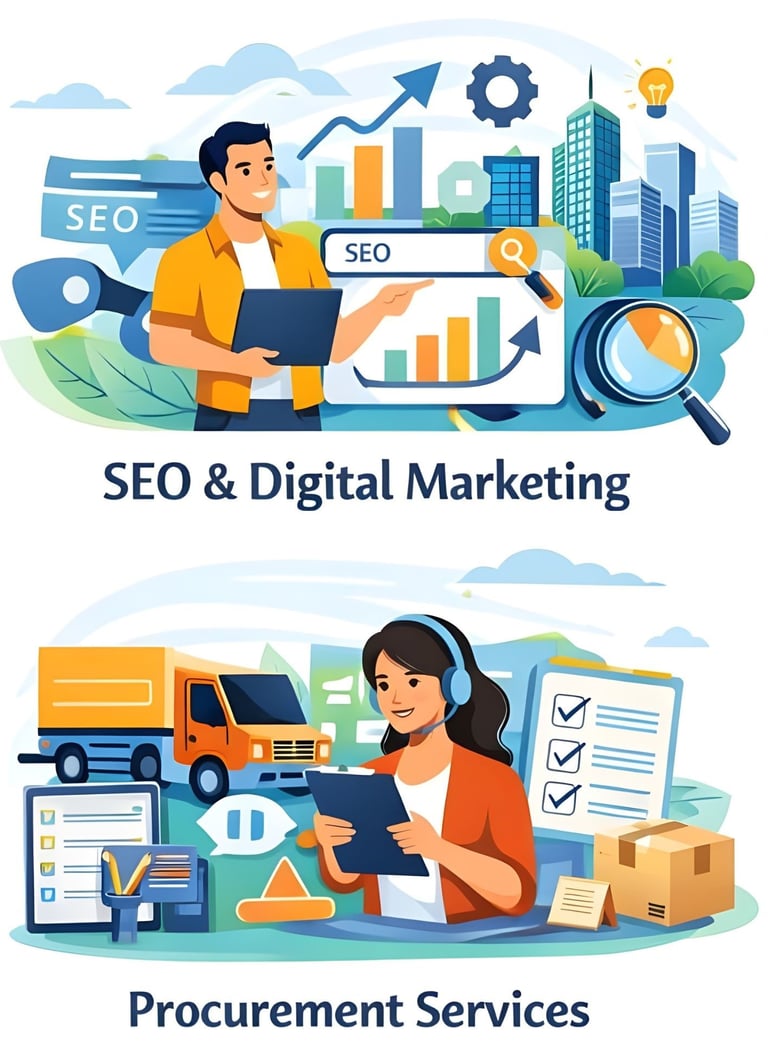 Procurement support and seo services by Natpu Solutions