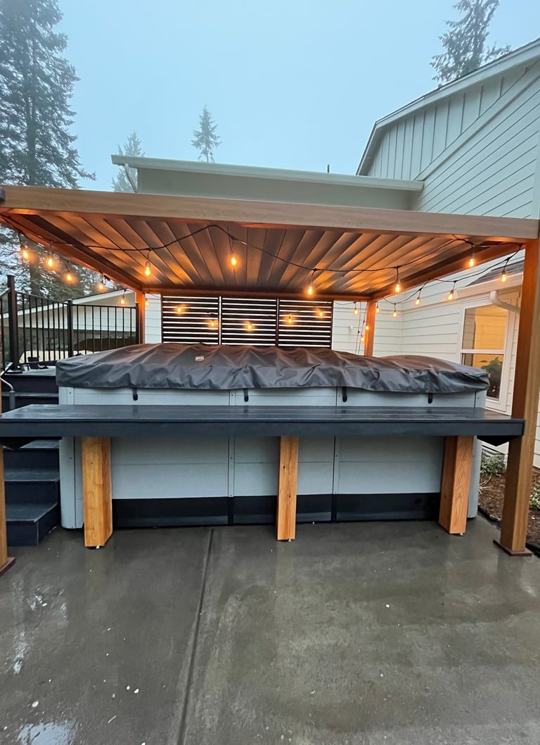 Spa bar top