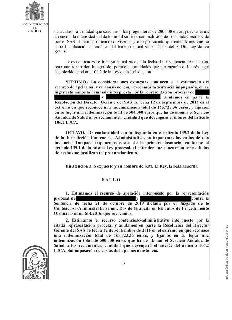 negligencia médica en el parto