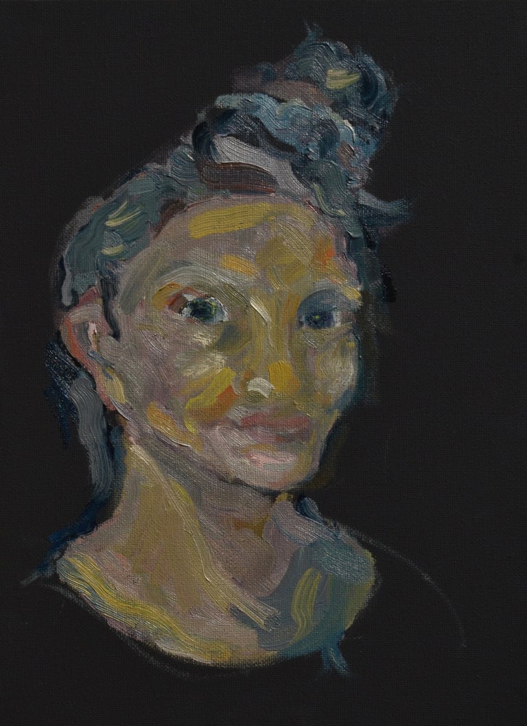 Autoportrait by Lina Mikuzyte