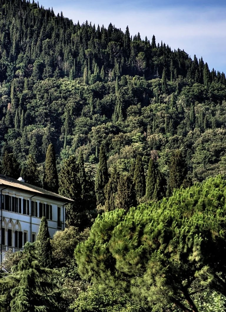 Tuscany, Villa il Salviatino restored, five-star boutique hotel Fiesole Florence, Colombo Associati Erica Fossati