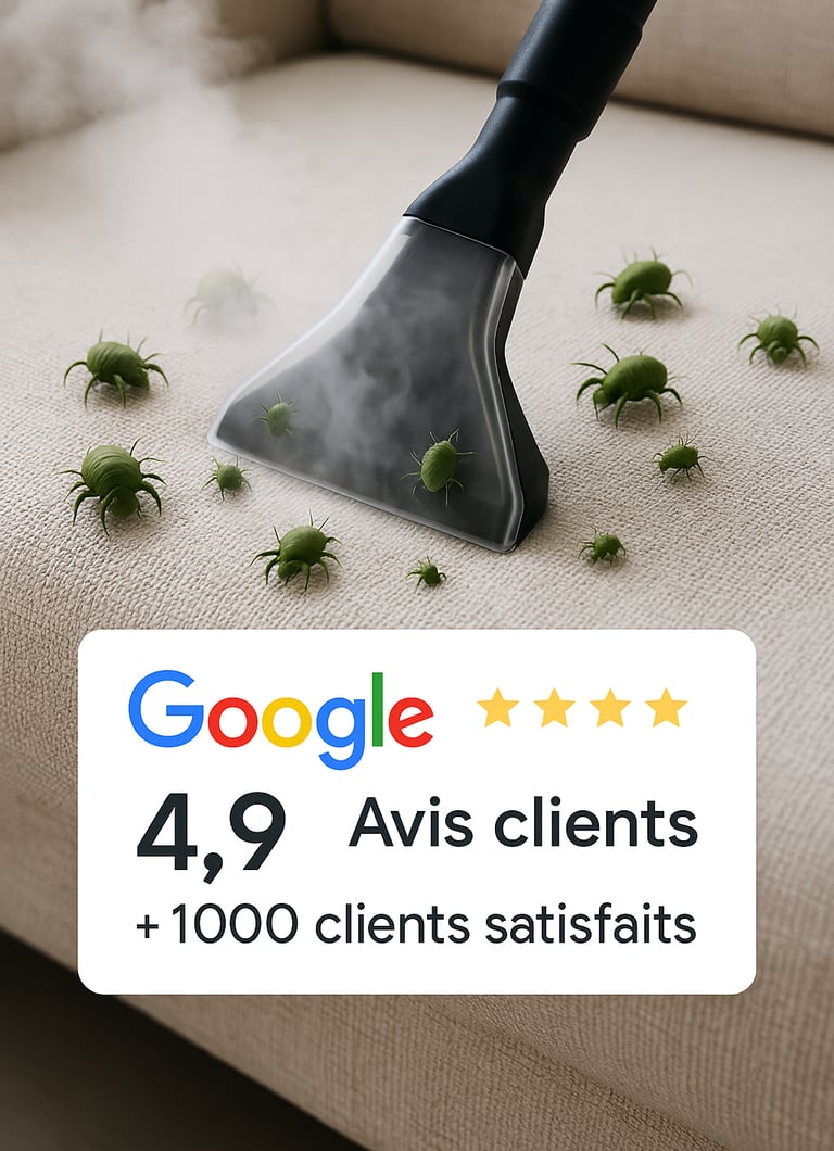 désinfection canapé