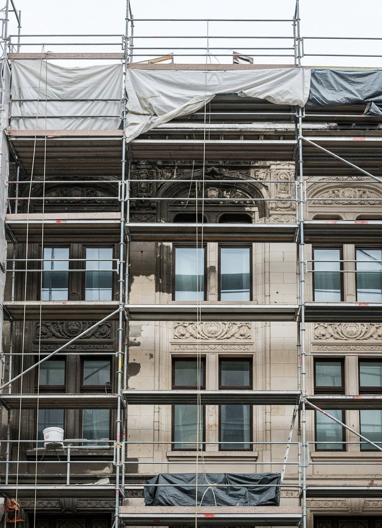 Restauración y mantenimiento de fachadas en La nucia