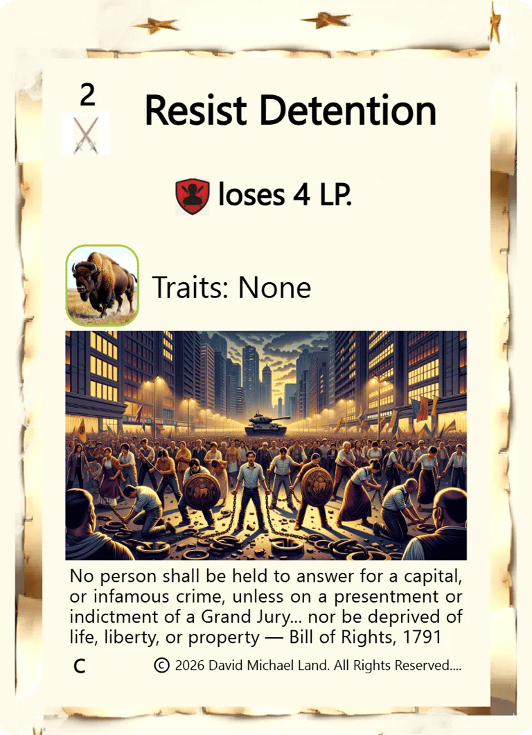 Resist Detention