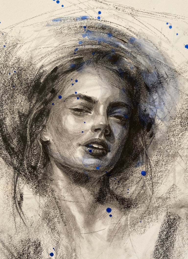 Graphite and Watercolour, 15x20 in 
