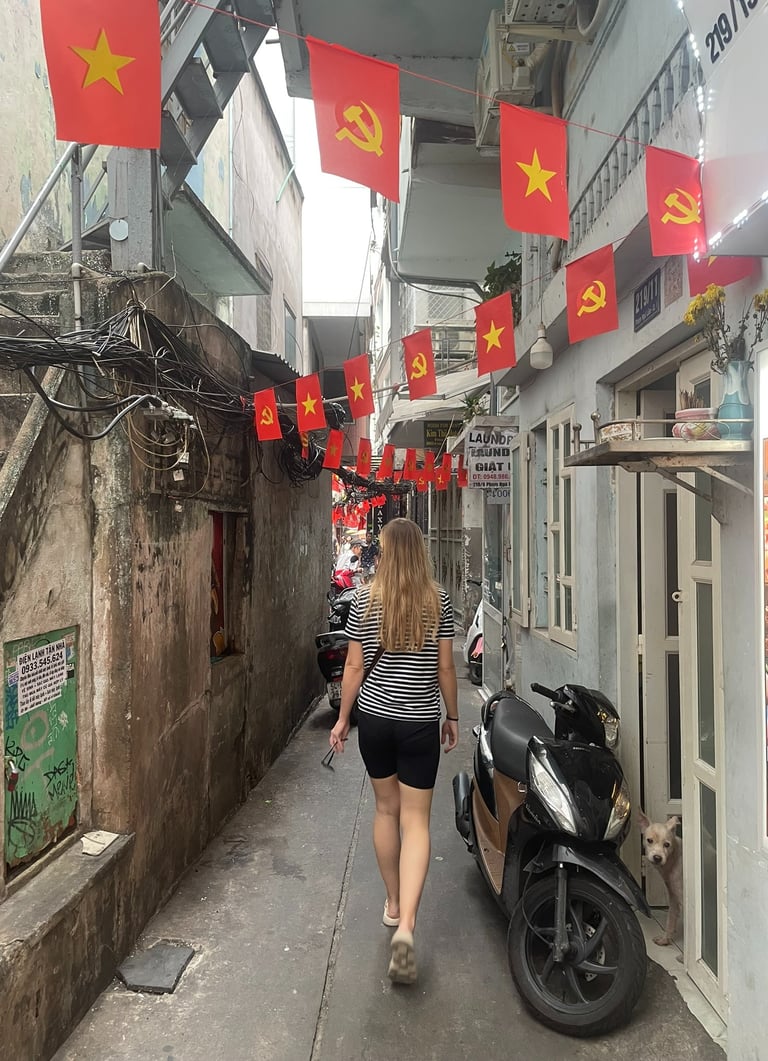 Ho Chi Minh, Sajgon uliczka