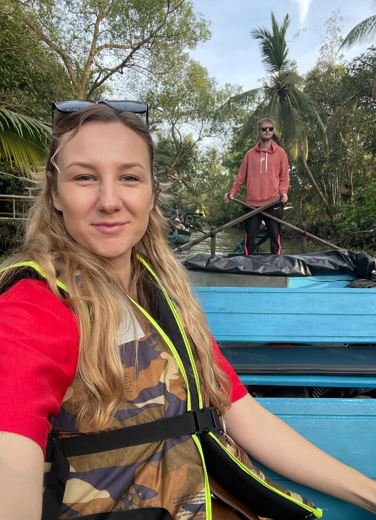 Delta Mekongu, Can Tho, rejs po kanałach