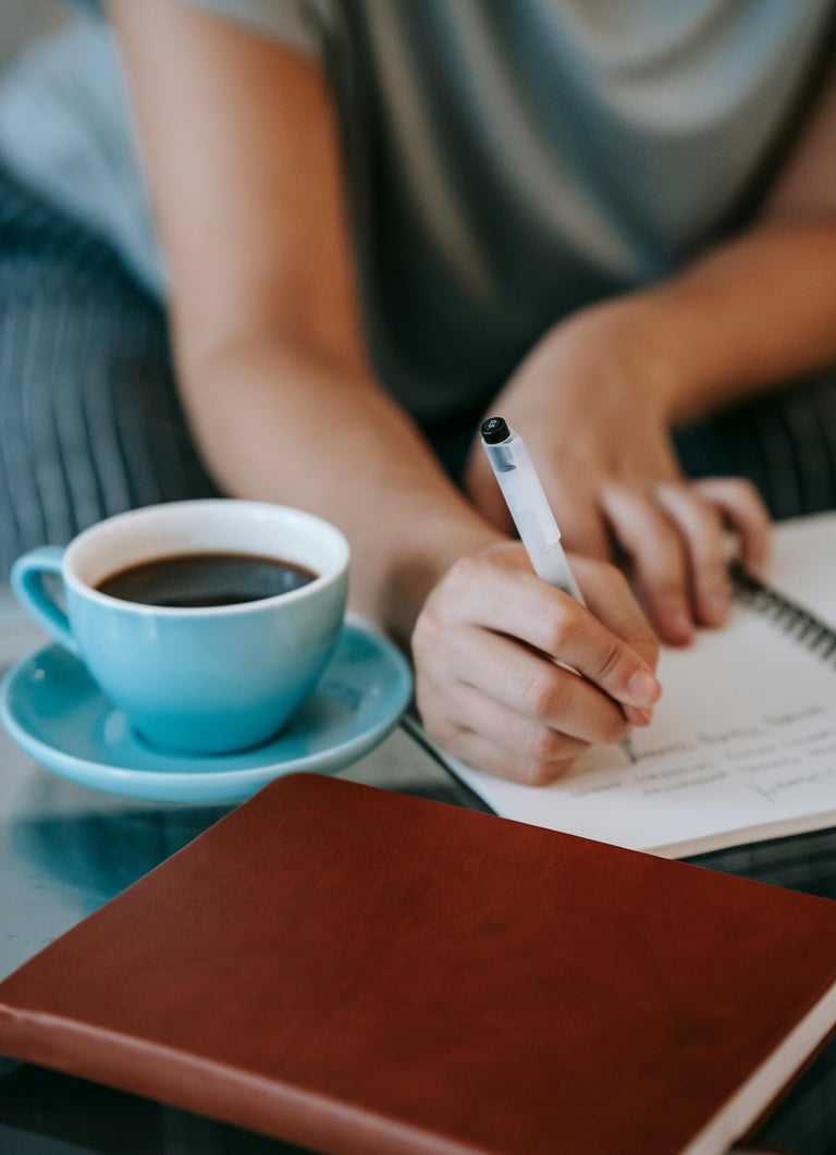 Observatie en aandacht bij morele reflectie oefening.