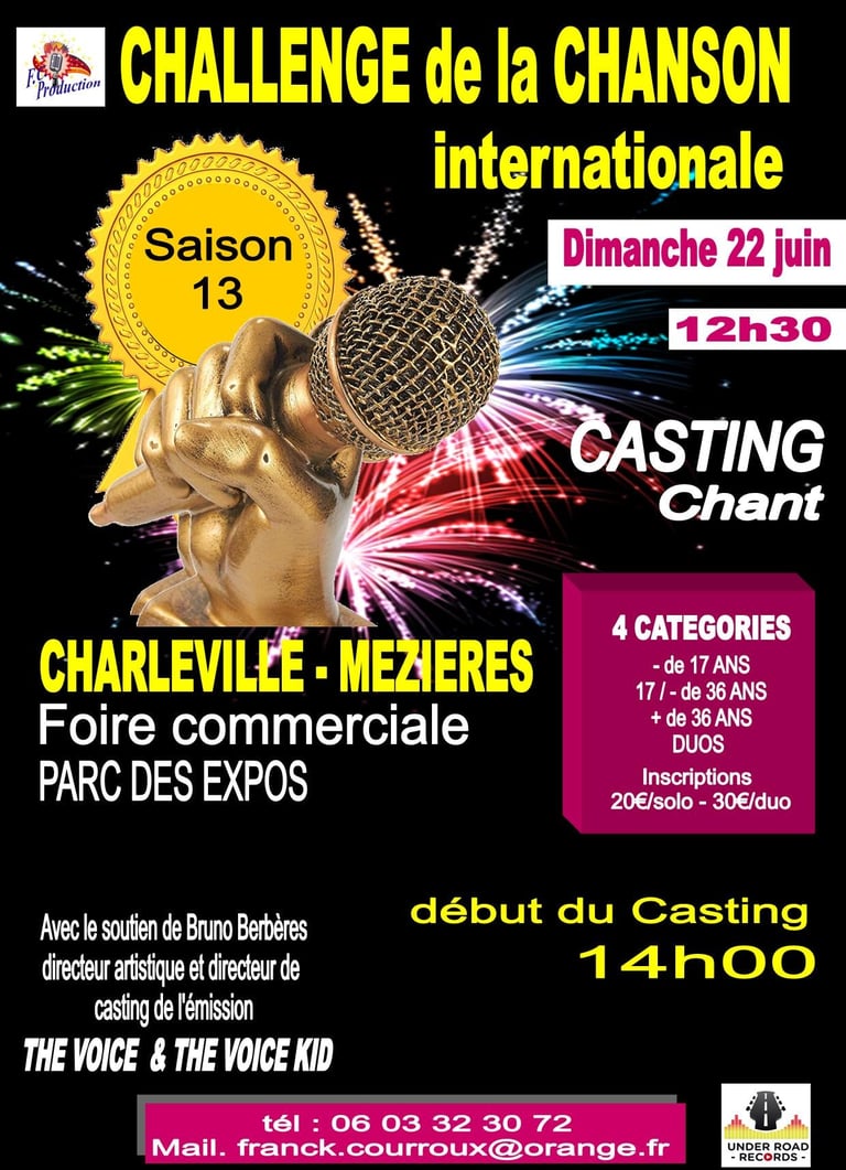 Challenge de la chanson internationnale