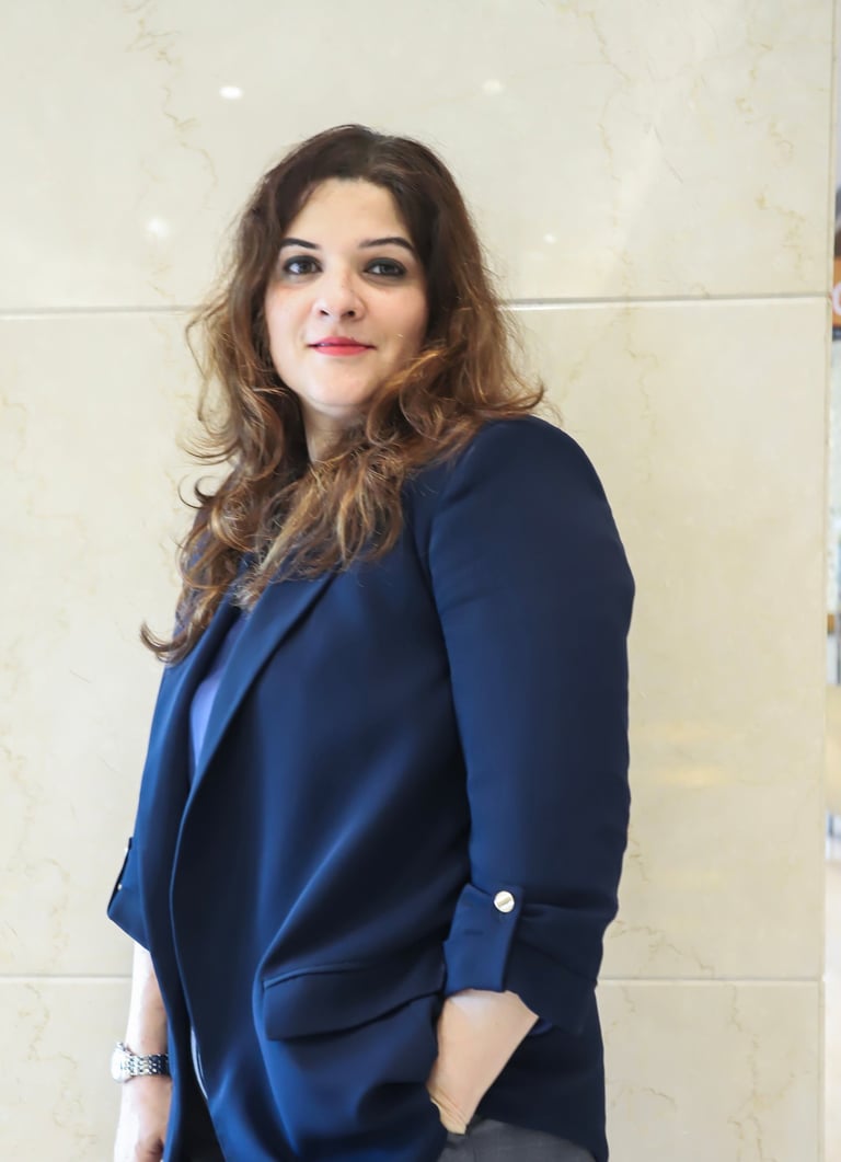 A portrait of trainer Fauzia Khan Farooqui