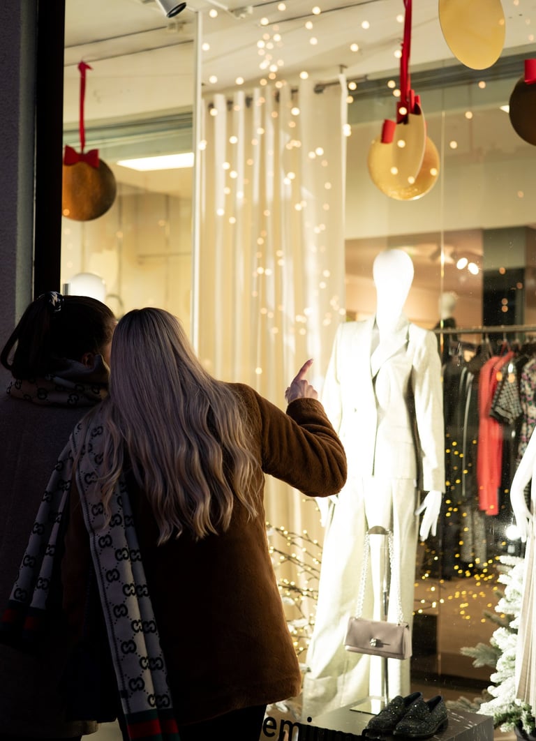 Kalėdinė fotosesija mieste