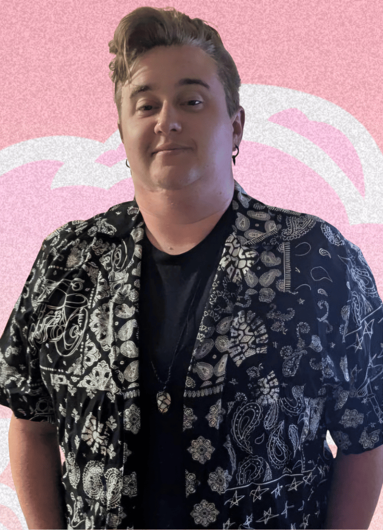 Host of The Queer Stoic Podcast, Kenkaid