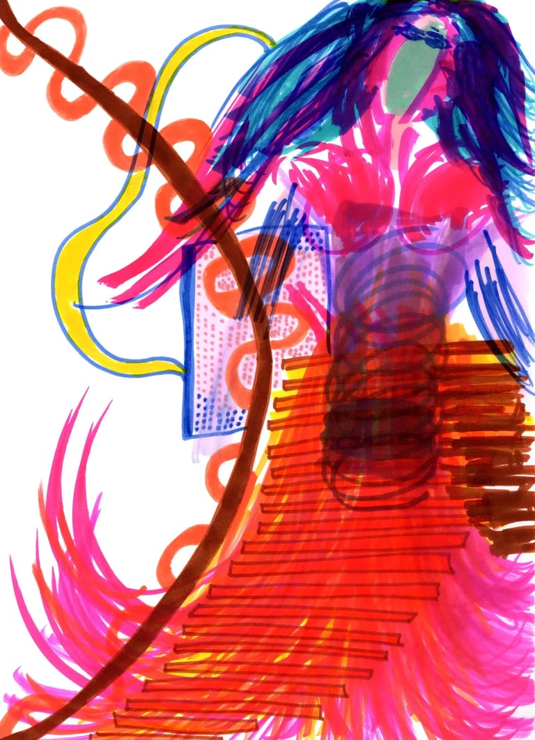 "THE ASCENSION" Artwork by Elkolor aka Raphael Pathe