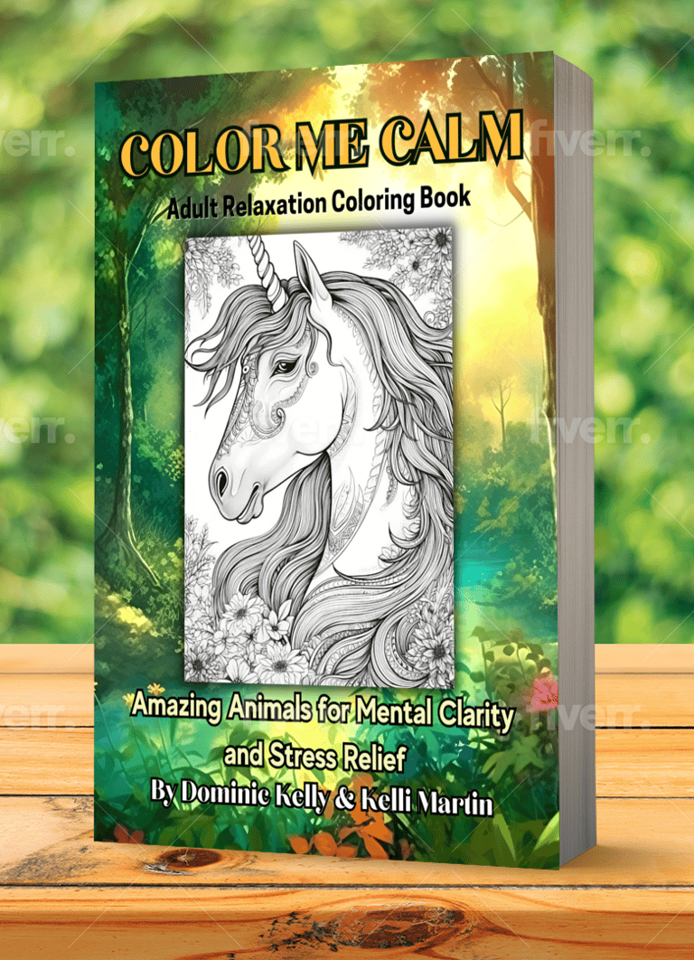 Color Me Calm Adult Relaxation Coloring Book
