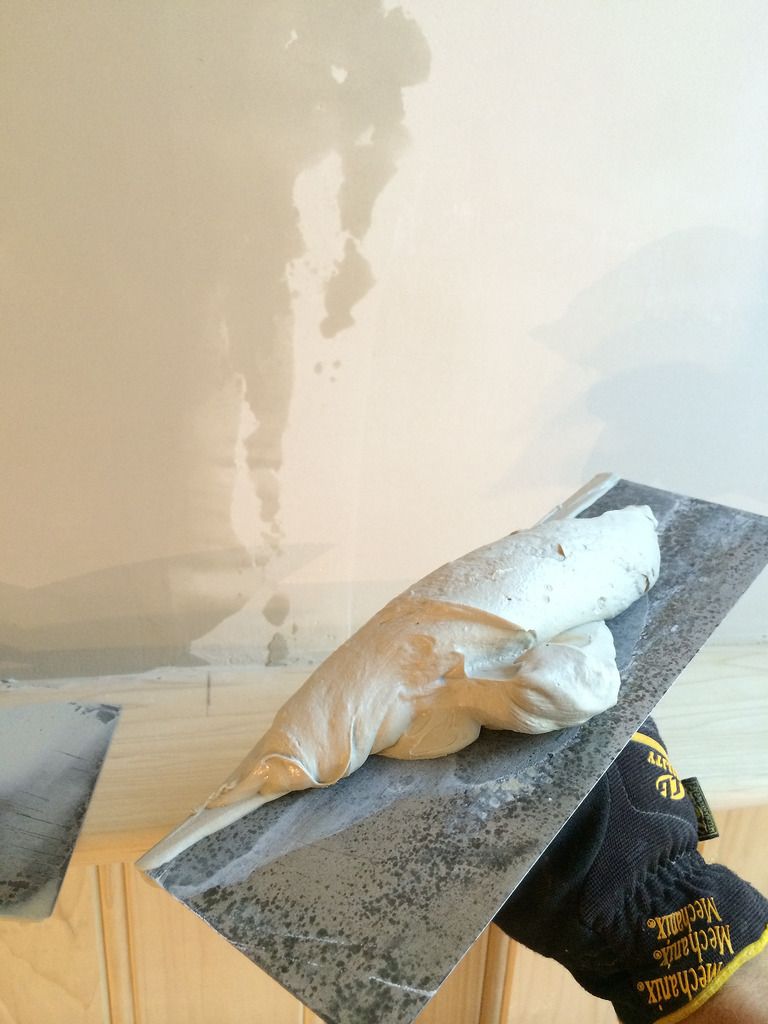 plâtre, plafonnage, mur intérieur, rénovation, enduit mural