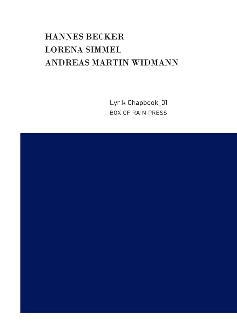 Cover Box of Rain Lyrik Chapbook_01