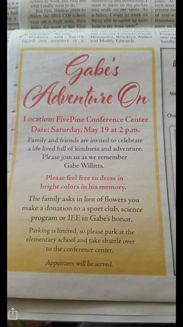 Memorial of William Gabriel Willitts