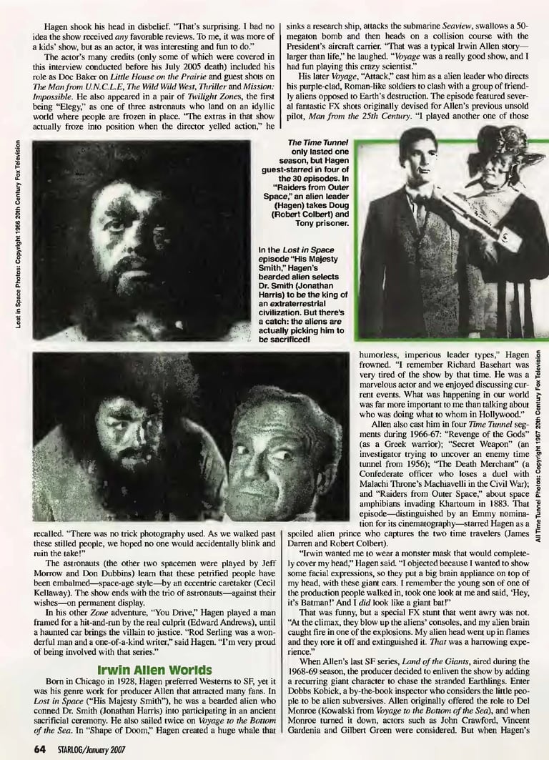 Cast a Giant Shadow - Kevin Hagen page 2