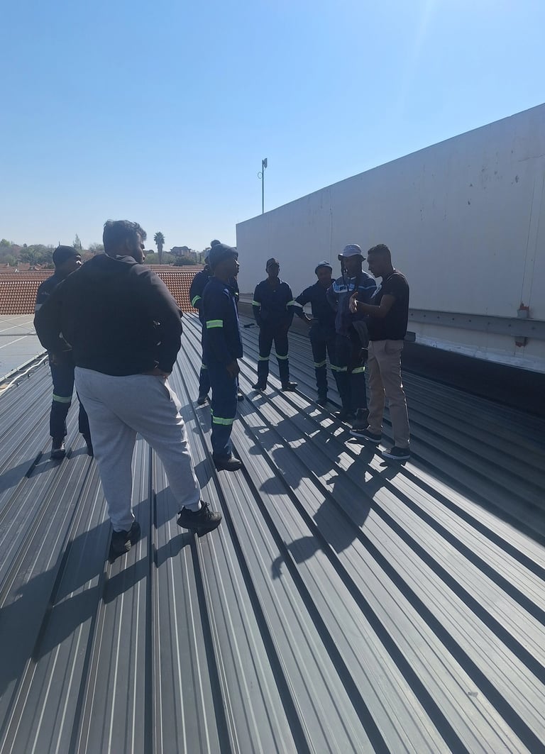 The Walk Shopping Center IBR roof project, Environmental Pro Construction