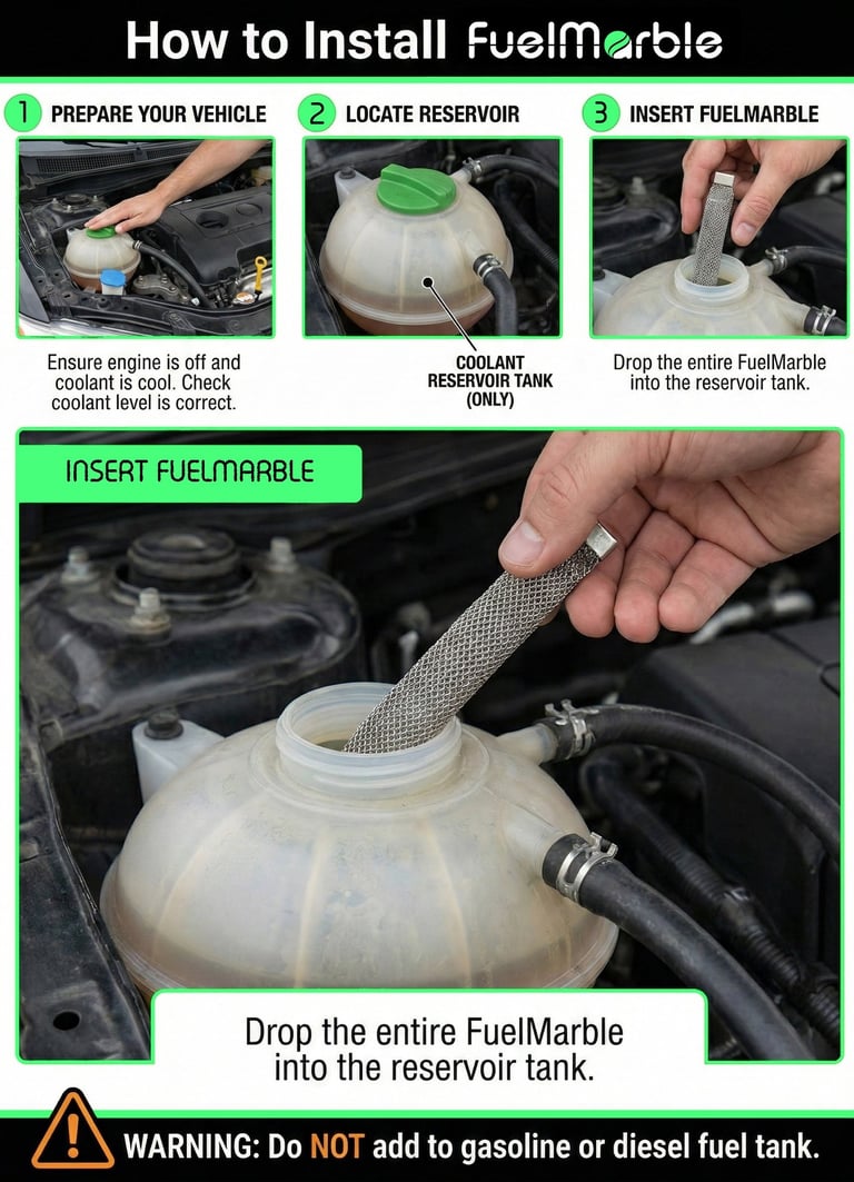 Start Saving Fuel in 2 Minutes: The Complete FuelMarble Installation Guide