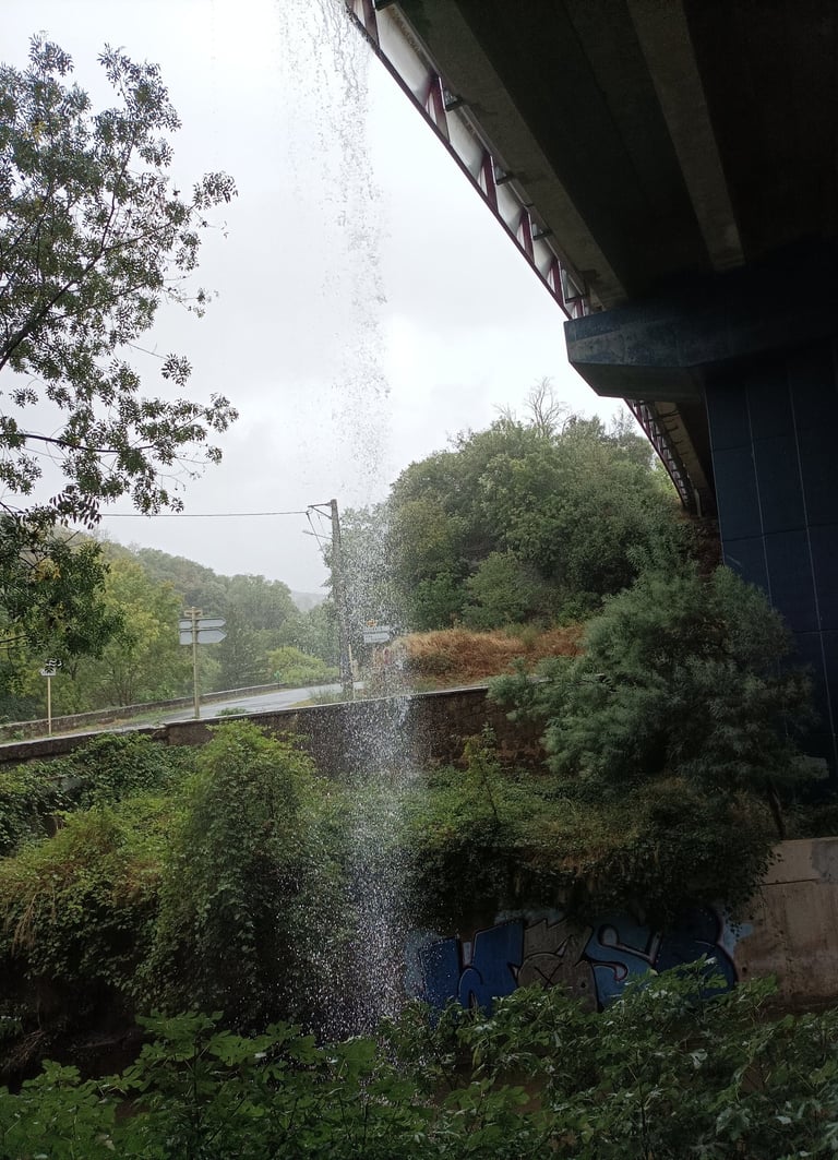 A new waterfall appears