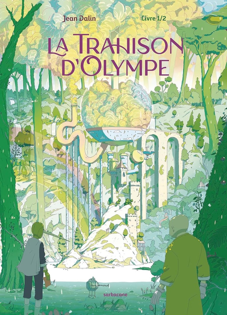 Première de couverture de la BD La trahison d'Olympe Tome 1