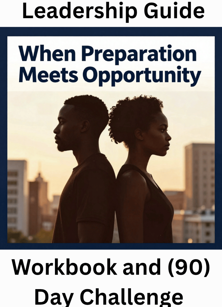 Digital Downloads, ebooks "When Preparation Meets Opportunity" – motivational self-improvement guide